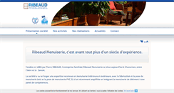 Desktop Screenshot of menuiserie-bois-pvc.com